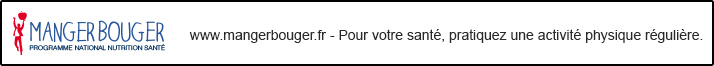 Pour votre santé pratiquez une activité physique régulière.